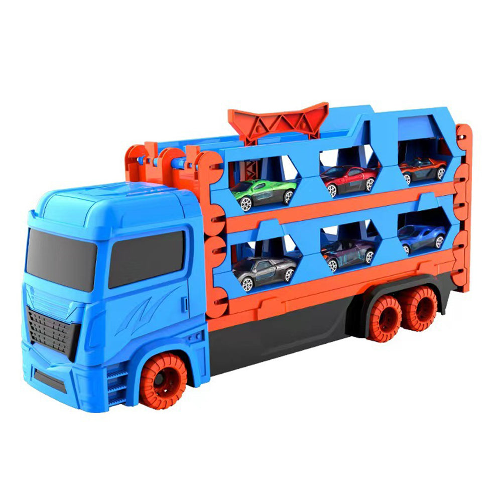Mega Hauler Truck With Ejection Race Track (Includes Mini Cars)