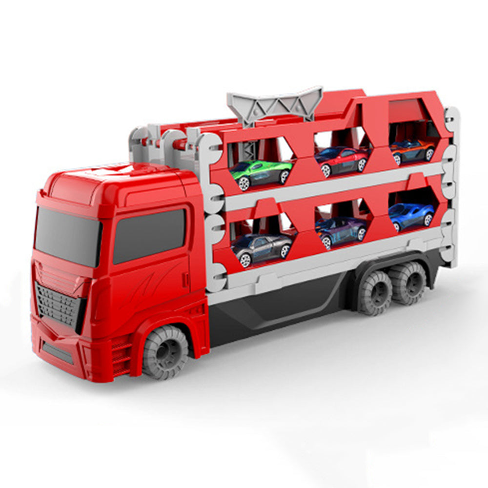 Mega Hauler Truck With Ejection Race Track (Includes Mini Cars)