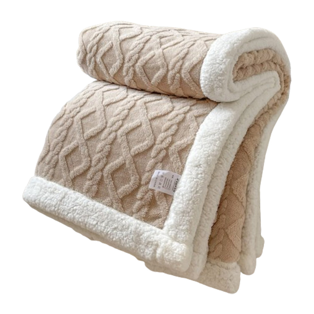 Sherpa Throw Snuggle Blanket