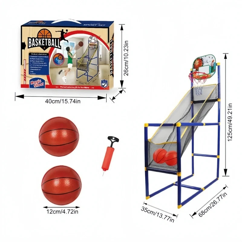 HoopMaster™ Indoor Basketball Arcade