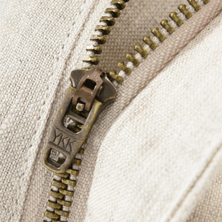 Warm-weather trousers with tapered leg and rolled hem | Solin