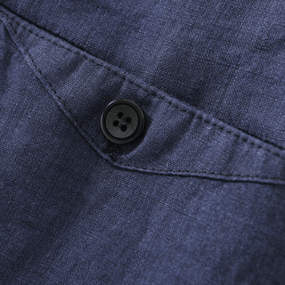 Warm-weather trousers with tapered leg and rolled hem | Solin