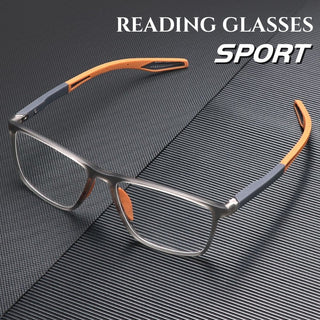 Ultralight multifocal reading glasses clear everyday vision frame | Nirel