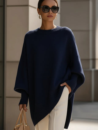 Refined Oversized Knit Sweater – Timeless Relaxed Silhouette | Elowen