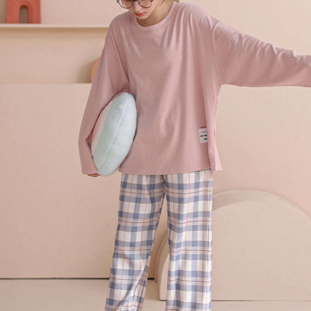 Cotton Long Sleeve Sleepwear Set