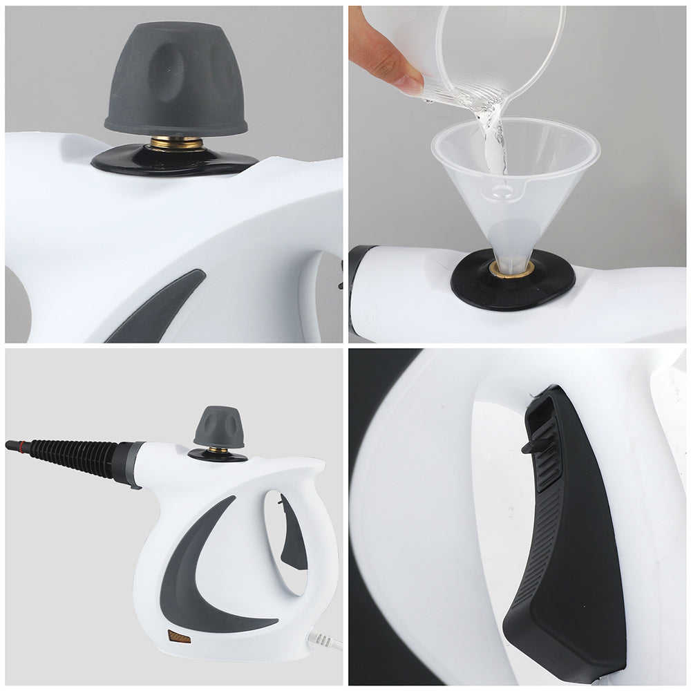Multi-Surface Steam Cleaner + 12 FREE Attachments
