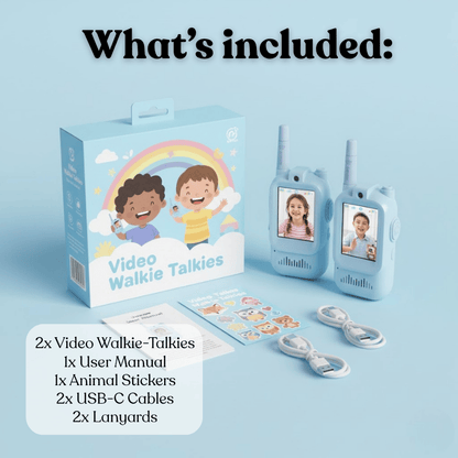 BuddyTalk Video Walkie-Talkies for Kids