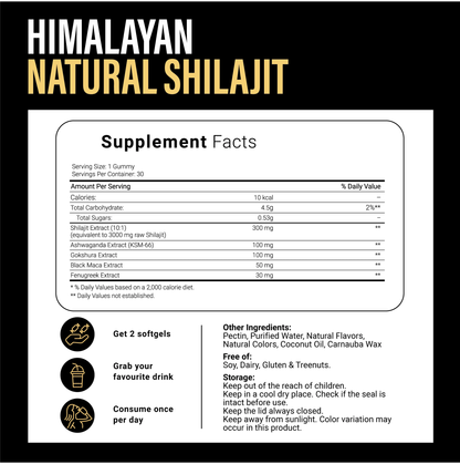 Kidney Support Shilajit Gummies