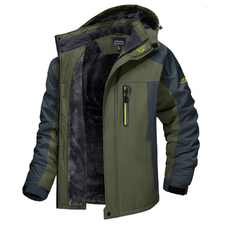 Water-Resistant Winter Jacket with Adjustable Hood and Insulated Lining | Kellan