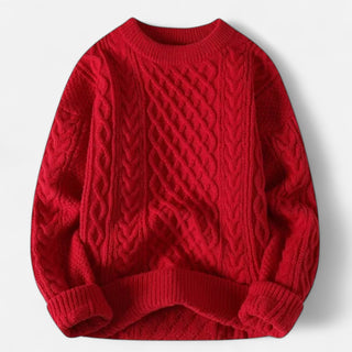 Classic Knit Sweater with Refined Fit and Timeless Silhouette | Adrien