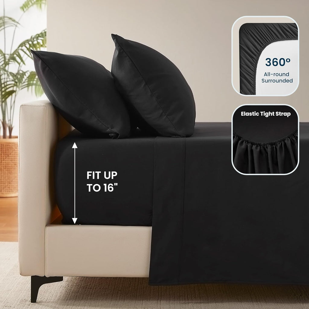 Extra Soft Breathable Cooling Sheet Set
