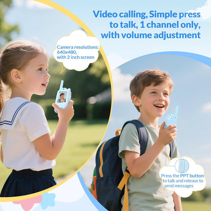 BuddyTalk Video Walkie-Talkies for Kids