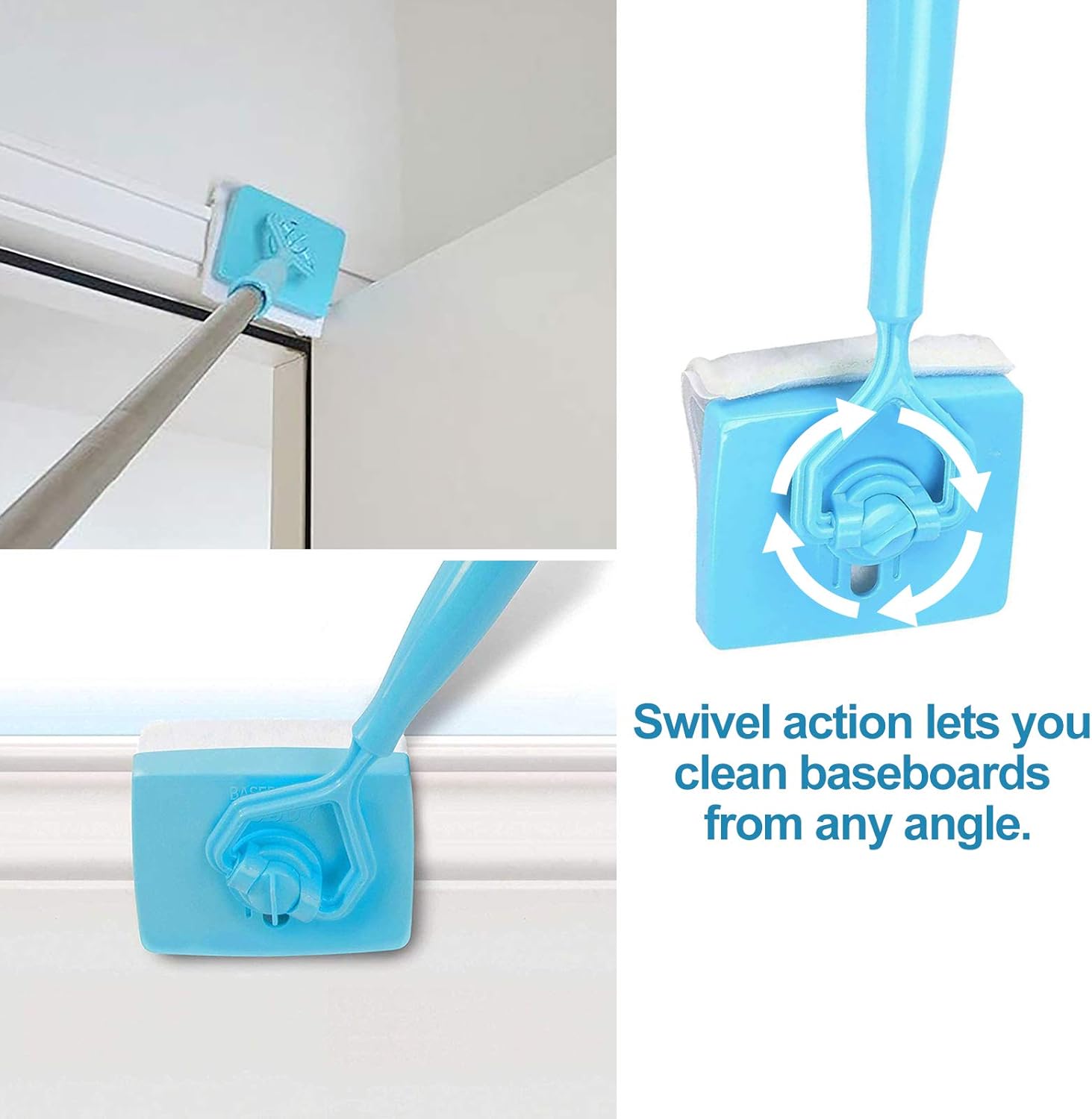 Skirting Board Cleaner (Includes 2x Cloths)