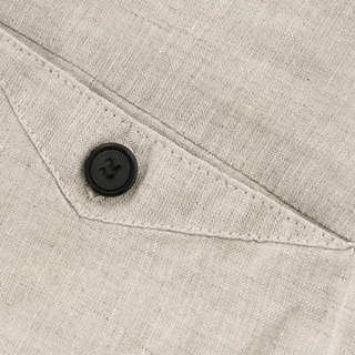 Warm-weather trousers with tapered leg and rolled hem | Solin