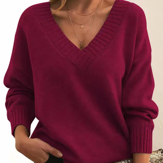 Ultra-soft knit sweater for everyday layering | Danielle