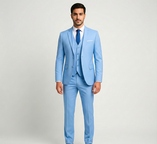 Valerio Tailored Three-Piece Suit | Assuli