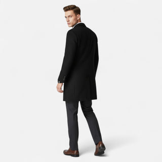 Tailored Long Overcoat | Valmere