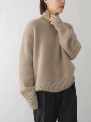 Classic Turtleneck Sweater with Refined Silhouette and Soft Finish | Arlena
