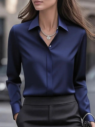 Elmira Classic Collared Blouse