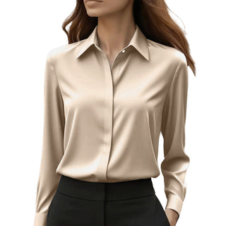 Elmira Classic Collared Blouse