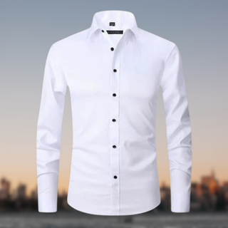Wrinkle-Resistant Stretch Shirt with Tailored Fit and Modern Design | Alvaro