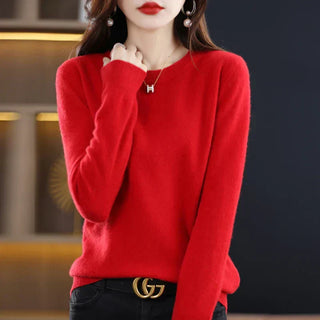 Classic crew-neck sweater with timeless everyday style | Elowen