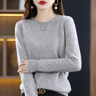 Classic crew-neck sweater with timeless everyday style | Elowen