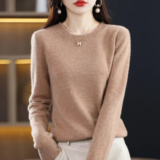 Classic crew-neck sweater with timeless everyday style | Elowen