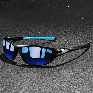 Wraparound polarized UV400 sunglasses sleek performance design | Stravon