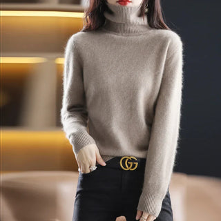 Refined Turtleneck Sweater with Classic Fit and Timeless Design | Elvira