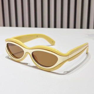Nova Sculpted Oval Sunglasses | Millennium