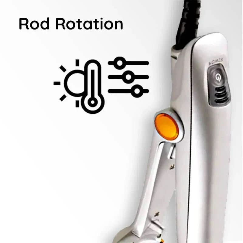 2-in-1 Rotating Hair Brush – Auto-Spin Styling Smoothing & Straightening