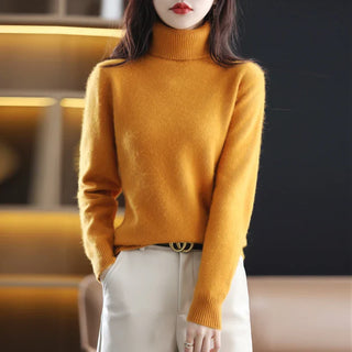 Refined Turtleneck Sweater with Classic Fit and Timeless Design | Elvira