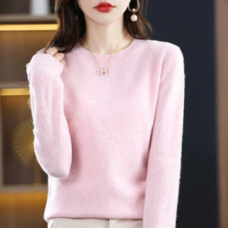 Classic crew-neck sweater with timeless everyday style | Elowen