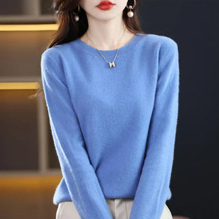 Classic crew-neck sweater with timeless everyday style | Elowen