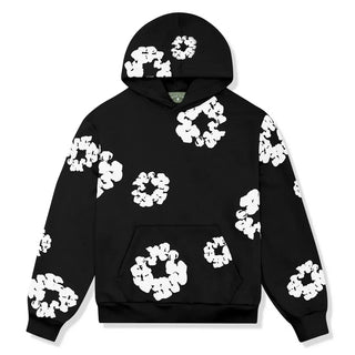 Printed pullover hoodie relaxed everyday essential | Virel