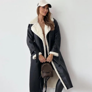 Longline Tailored Winter Coat – Refined Timeless Silhouette | Valenne
