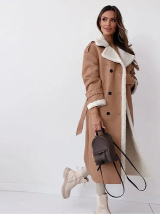 Longline Tailored Winter Coat – Refined Timeless Silhouette | Valenne