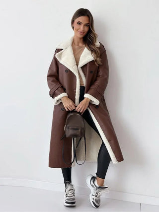 Longline Tailored Winter Coat – Refined Timeless Silhouette | Valenne