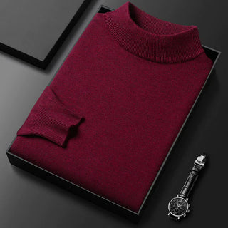 Classic Turtleneck Sweater – Refined Modern Silhouette | Calvino