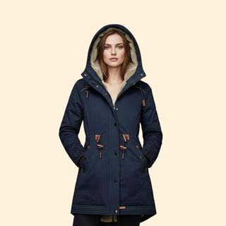 Frost Flow Winter Parka – Structured Adjustable Silhouette | Ismere