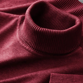 Men’s Knitted Turtleneck Sweater | Arvello