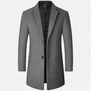 Tailored Long Overcoat | Valmere