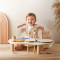 Musical Learning Table Wooden Multi-Instrument Activity Set