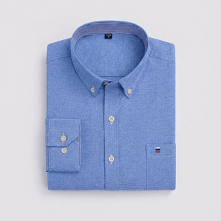 Slim fit button down shirt refined everyday tailored style | Oxley