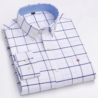 Slim fit button down shirt refined everyday tailored style | Oxley