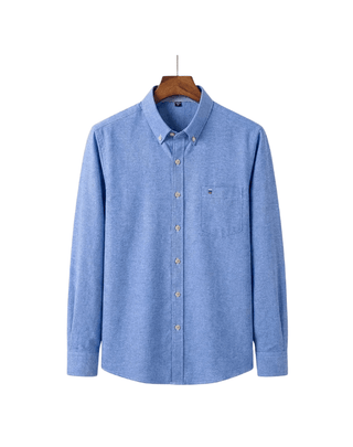 Slim fit button down shirt refined everyday tailored style | Oxley