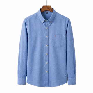 Slim fit button down shirt refined everyday tailored style | Oxley