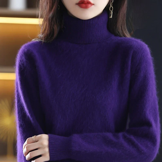 Refined Turtleneck Sweater with Classic Fit and Timeless Design | Elvira