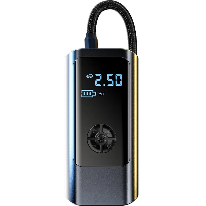 12V Tire Inflator Compressor – Dual Power for Car & Bicycle